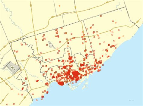 Bed Bug Reports for Toronto