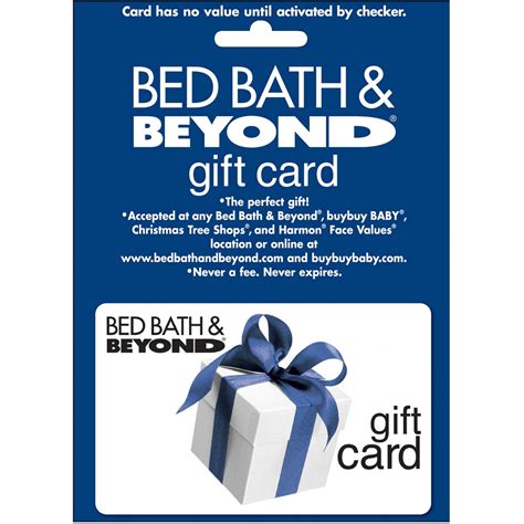 Bed bath beyond gift card. Save 20% On Bed Bath & Beyond eGiftcards. What you’ll get: 20% discount on their e-gift cards via CashStar. Be sure to use a rewards credit card to earn points/cash back on your purchase. Purchase $100 or more in eGift cards in a single transaction and receive a 20% discount off your eGift card purchase. Offer … 