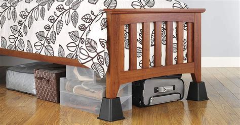 Furniture Risers Adjustable Bed Risers Desk Leg Risers