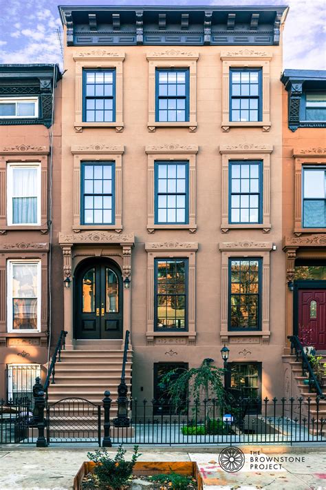 Bed stuy brownstone. Bedford-Stuyvesant is a community of primarily two-family rowhouses, many brownstones, typically consisting of three floors above a garden level and basement. … 