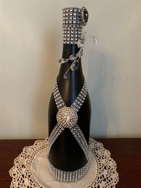 Berry Purple Glam Bottle - Diamond Decor - Crystal Decor - Bedazzled - Glitter Wine Bottle - Glam Gift - Valentines Day - Stella Rosa (352) $ 35.00 . 