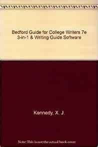 Bedford guide for college writers 7e with reader and encarta. - Ch 37 reinforcement and study guide.