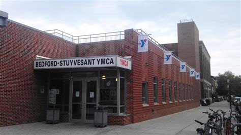 Bedford-stuyvesant ymca. The Bedford-Stuyvesant YMCA is located at 1121 Bedford Avenue, Brooklyn, NY 11216. For more information visit ht... Take a look inside the Bed-Stuyvesant YMCA. The Bedford-Stuyvesant YMCA is ... 