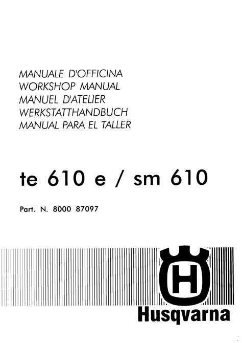 Bedienungsanleitung husqvarna te 610 e lt. - Nissan infiniti fx50 s51 2009 2012 workshop repair manual.