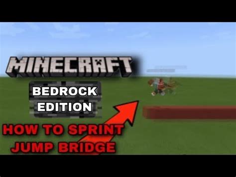 Bedrock - How To: Jump-Sprint Bridge CubeCraft Games