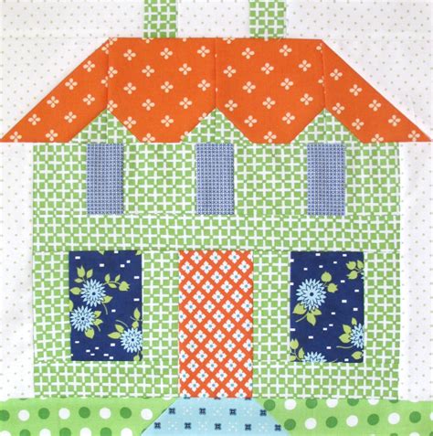 Bee In My My Home Sweet Home Quilt Block Pattern In