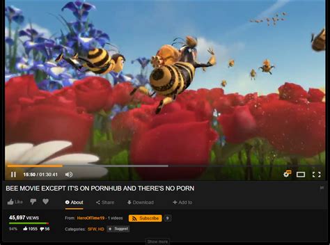 Bee movie on pornhub