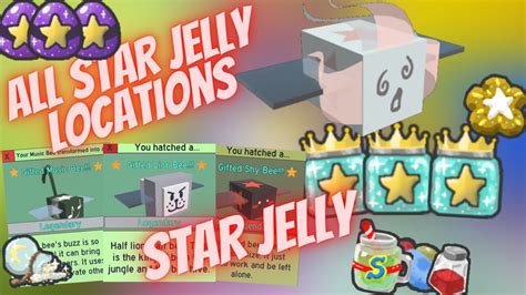 Bee swarm simulator star jelly. Memory Match is a match-style minigame located throughout the map. The goal is to match as many pairs possible in order to win items. There are four of these venues that can be used. The cost of each venue have varying amounts of honey (See "Locations"). Players will need to have the required amount of bees in order to access them. The four venues cost … 