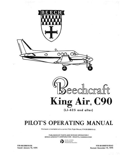 Beech king air c90 pilot 39 s operating handbook. - A practitioner s handbook for real time analysis guide to.