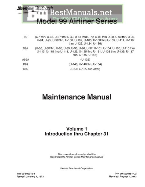 Beechcraft 99 airliner service manual parts 6 manuals. - Physics revision guide for ccea as level.