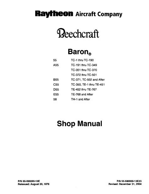 Beechcraft baron 55 series service manual shop manual download. - Civil service exam california study guide.