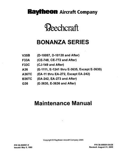Beechcraft bonanza v35 maintenance service manual 2005 1 download. - Manual for john deere lt155 tractor.