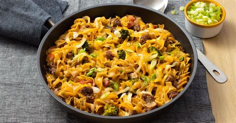 Beef Noodle Skillet - One Pan Dinner! - COOKtheSTORY