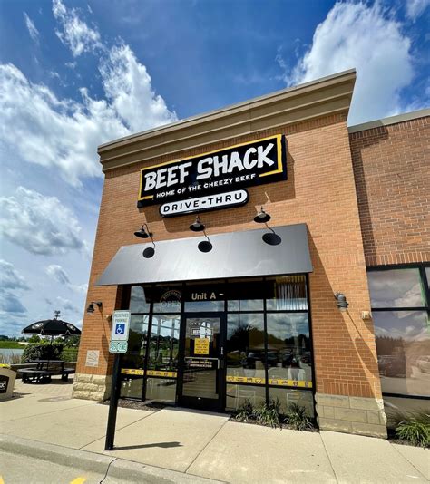 Beef shack. Dec 2, 2022 · Now Beef Shack is planning to replace TitleMax Title Loans at 2015 W. Main Street, only a mile from the company’s original location, featuring a double-lane drive-thru. Beef Shack’s sixth location will be at 3433 Orchard Road in Oswego. Director of Operations Brandon Perillo tells What Now Chicago he hopes they will open around February ... 