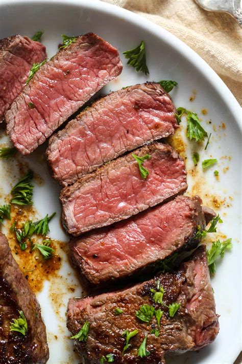 Beef sirloin tip steak. 