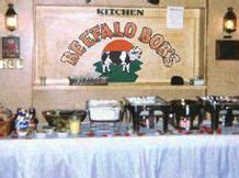 Beefalo bobs. About Beefalo Bob's Catering On ezCater.com since 09/11/2012 For over a quarter of a century we have been providing Maryland and the surrounding areas with the finest-quality BBQ meals at affordable rates. 