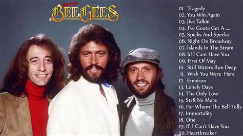 Beegees greatest hits youtube. BeeGees Greatest Hits Full Album 2021 - Best Songs Of BeeGees | Non-Stop PlaylistBeeGees Greatest Hits Full Album 2021 - Best Songs Of BeeGees | Non-Stop Pla... 