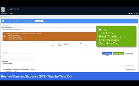 Beeline - time and expense. 3. Click the Expenses Tab to go to the expenses section. 4. Review the Showcase Tour for additional expense information 5. Complete the expense as needed 6. Click Save Changes if additional information is needed. OR click Submit for Approval Step Action 1. From the Homepage, click You have _ assignment – amendment or extension awaiting action 2. 
