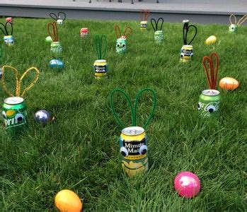 Beer Bunny or Pop Can Easter Egg Hunt - Instructables