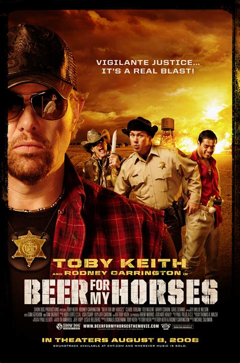 Beer for my horses full movie. "Beer for My Horses" tells the story of two best friends that work together as deputies in a small town. The two defy the Sheriff and head off on an outrageous road trip to save the protagonist's girlfriend from drug lord kidnappers. 