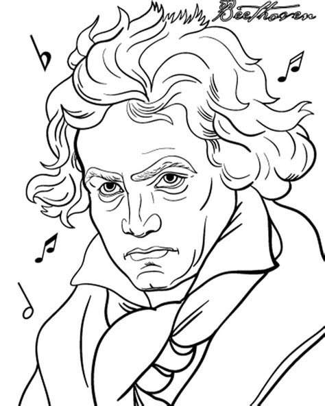 Beethoven Coloring