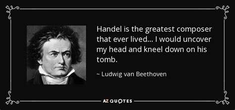 Beethoven and Handel