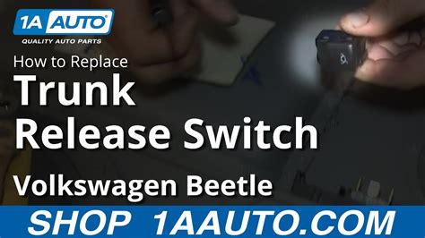 Beetle grow a garden.  The trunk release button and remote key button will n...
