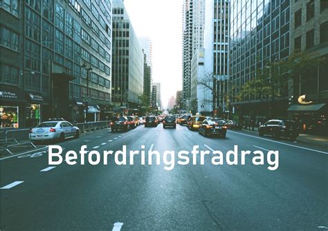 Befordringsfradrag studerende