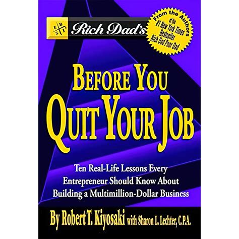 Before You Quit Your Job - Robert T. Kiyosaki, Sharon Lechter