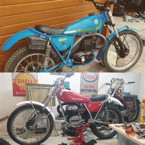 Before and After - Bultaco - Trials Central