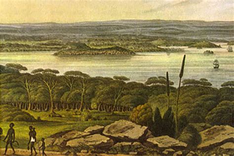 Before settlement the riverscape