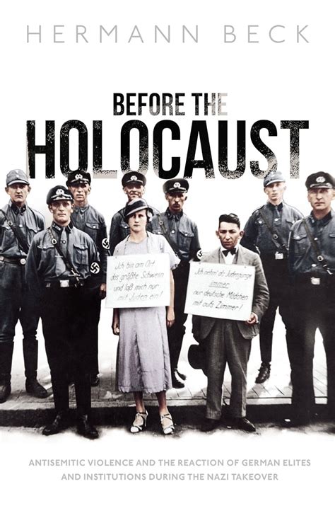 Before the Holocaust: Antisemitic Violence and the Reaction ...