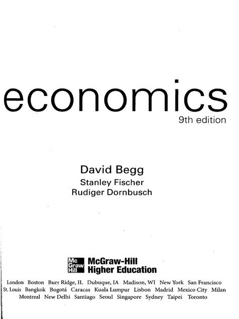 Begg Economics 6th Edition