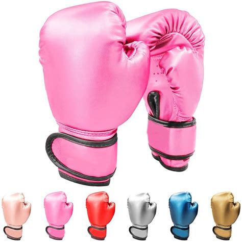 Beginner Children MMA Kids Boxing Gloves Kickboxing PU Leather …