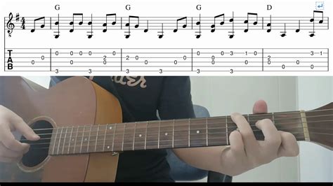 Beginner Fingerstyle Guitar - (Red River Valley) Playthrough …