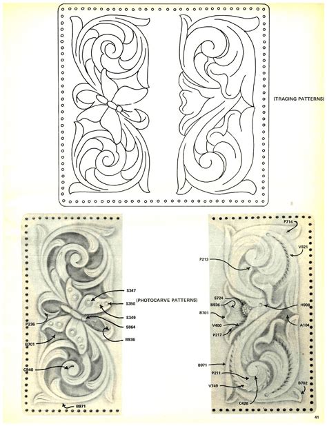 Beginner Free Printable Leather Tooling Patterns Printable Blog