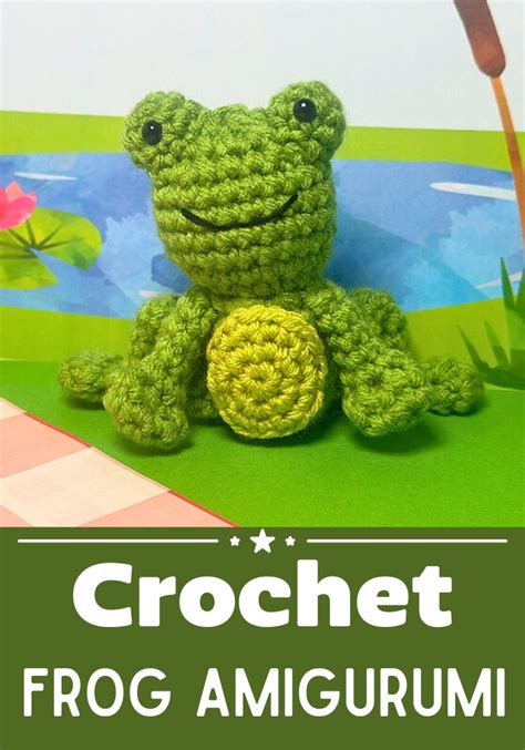 Beginner Tutorial How to Crochet a Frog Amigurumi Pattern NO