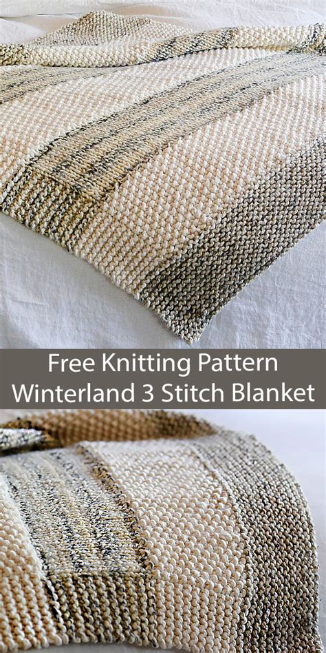 Beginner blanket knitting pattern.  Free patterns and PDF instant downloads available on Ets...
