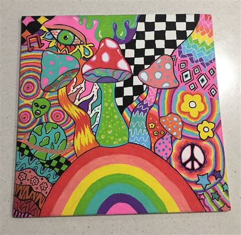 Beginner Hippie Trippy Paintings Easy : And dive into 