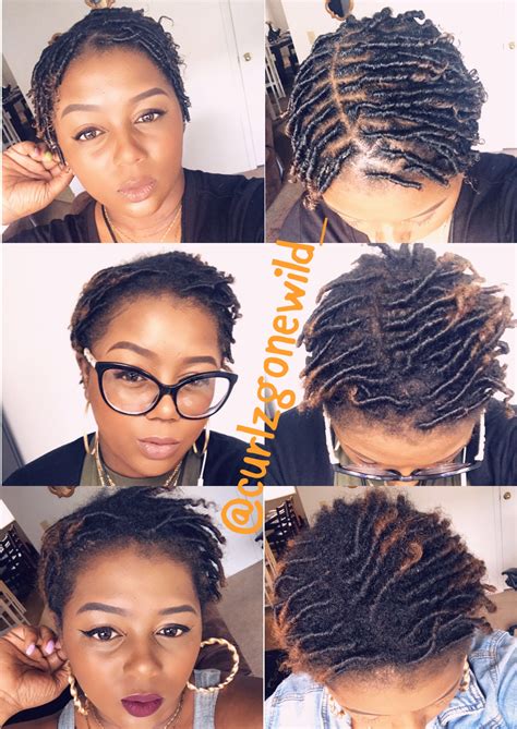 Beginner loc styles. Various starter locs styles can be easily created in the beginning to get the transformed look. When starting the locs, people overthink the process regarding hair maintenance and styling journey. Try not to overthink because regardless of your locs phase, you can style them according to your comfort and personality. 