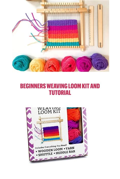 Beginner loom weaving.  For absolute beginners, a Learn the art of weaving with our step-b...