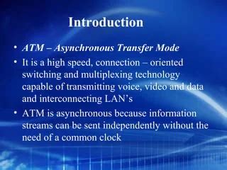 Beginner s Guide to Asynchronous Transfer Mode ATM 