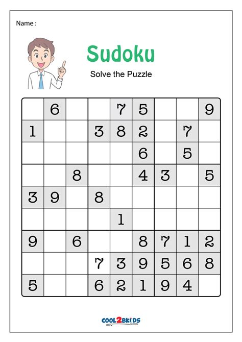 Beginners Sudoku Printable