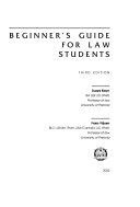 Beginners guide for law students by d g kleyn. - Field manual fm 7 227 tc 22 6 the army noncommissioned officer guide ncos guide.