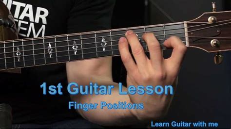 Beginners guitar lessons. 