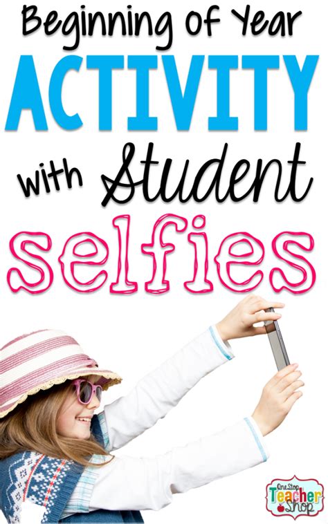 Beginning of Year Activity Student Selfies Getting to know, Portrait