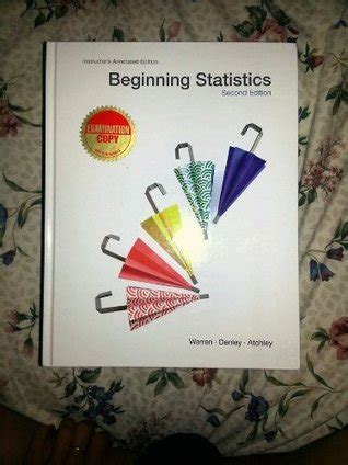 Beginning statistics warren denley atchley solutions manual. - The american heritage notebook spanish dictionary.