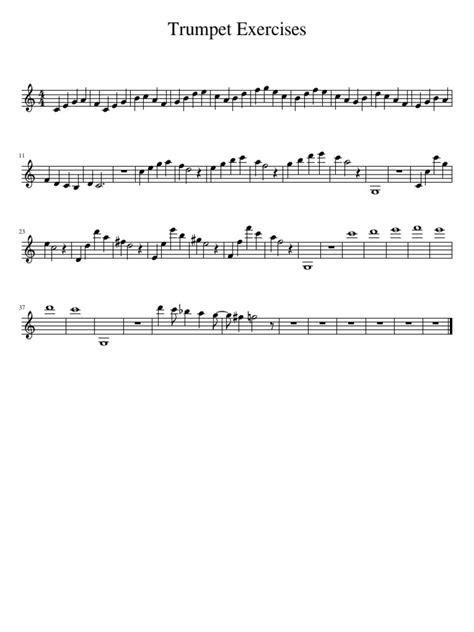 Beginning trumpet exercises pdf.  This chapter contains exercises tailored for begin...