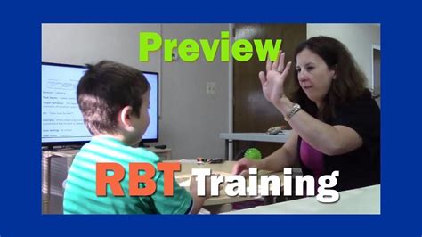 The Registered Behavioral Technician (RBT) training program is base