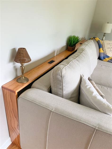 Behind the Couch Table DIY - Well She Tried